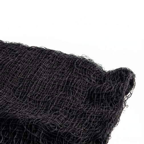 56606 • Halloweenový záves - čierny, textil - 76 x 228 cm