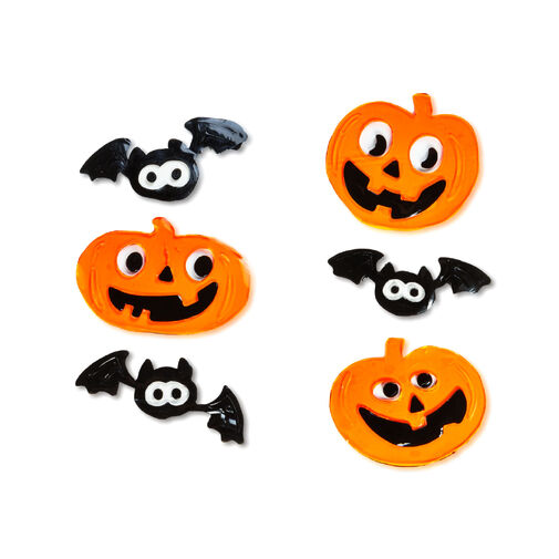56613 • Halloweenová gélová okenná nálepka - 50 x 15 cm - 2 druhy
