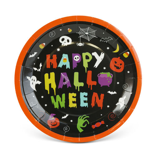 56630B • Halloweenový papierový tanier - 