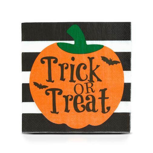 56631A • Halloweenová papierová servítka - tekvica - 2-vrstvová - 33 x 33 cm - 16 ks / balenie