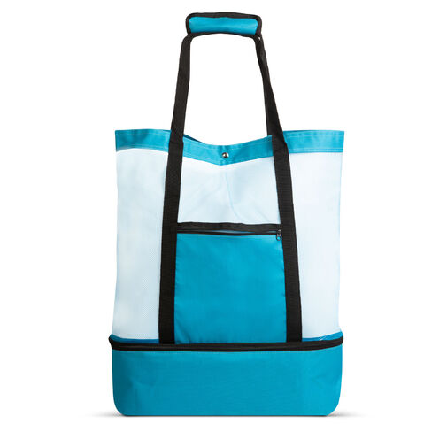 57037A • Plážová taška - s termo priehradkou - modrá