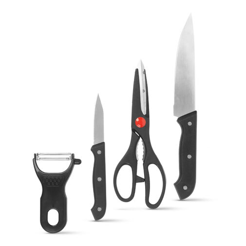 57569 • Sada kuchynských nožov -  so škrabkou a nožnicami