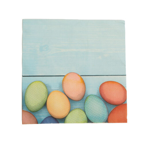 57921 • Veľkonočná servítka - s vajíčkami - 33 x 33 cm - 3 vrstvy - 20 ks / balenie