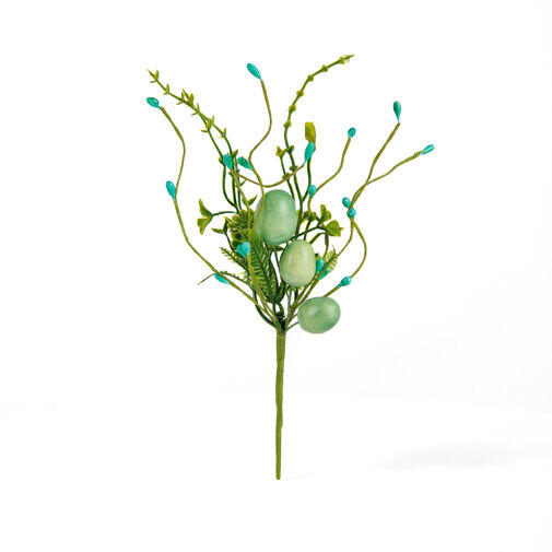 57926C • Veľkonočný stromček z vajíčok - zelený - 28 x 16 cm