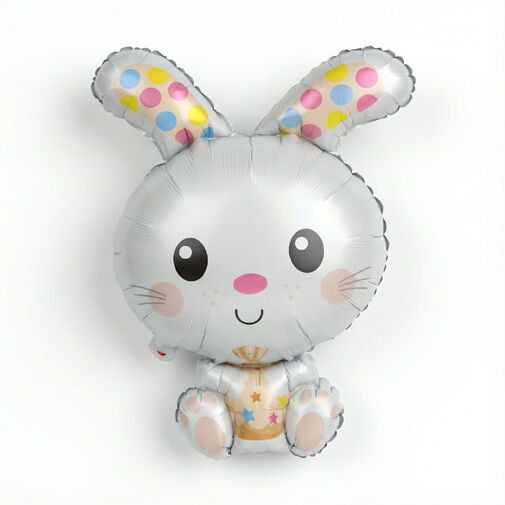 57979 • Veľkonočný balón - zajačik - hliníková fólia - 78 cm