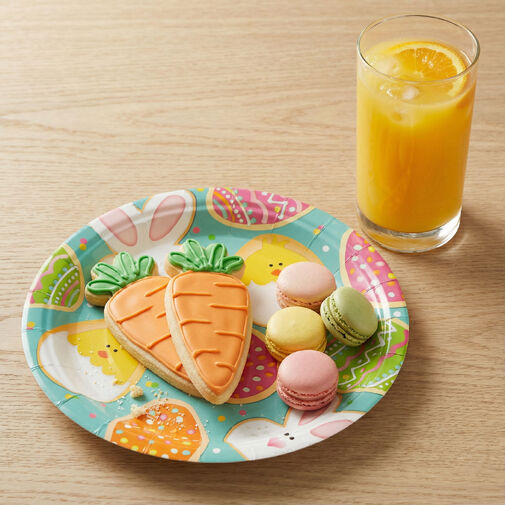 57988 • Veľkonočný papierový tanier - 23 cm - 8 ks / balenie