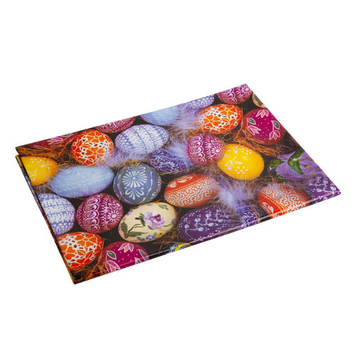 57999E • Voskovaný obrus - so vzorom vajíčka - 100 x 140 cm