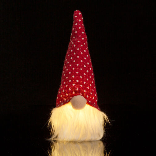 58051F • Vianočný škandinávsky trpaslík - s LED - 4 druhy - 20 cm