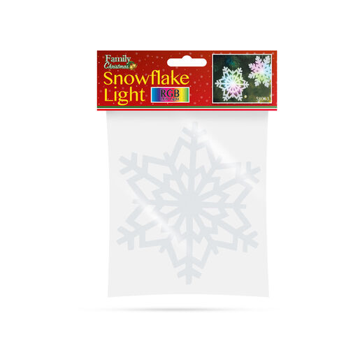 58063 • Svietiaca snehová vločka - RGB LED - 10 cm 