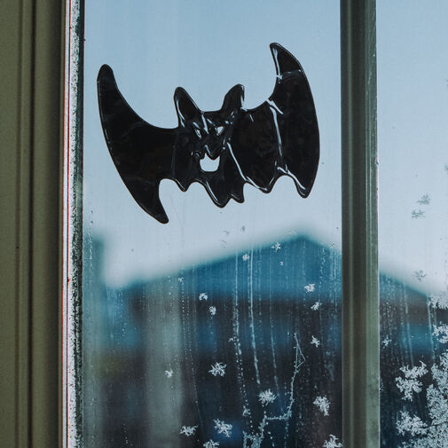 58106C • Samolepiaca nálepka na okno - netopier