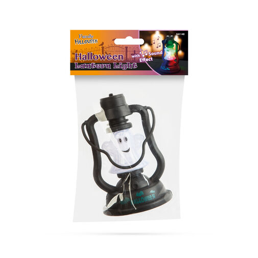 58114B • Halloweenska LED lampa s efektom smiechu - duch - na batérie