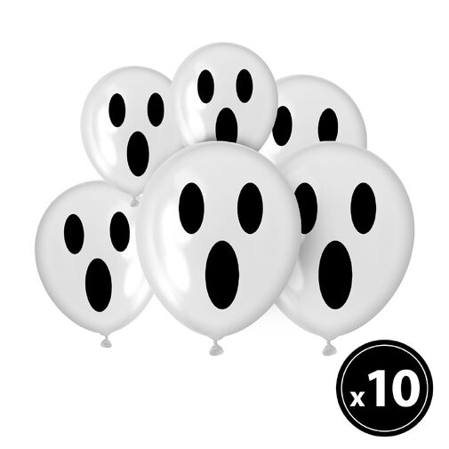 58141B • Sada halloweenskych balónov - 10 ks / balenie