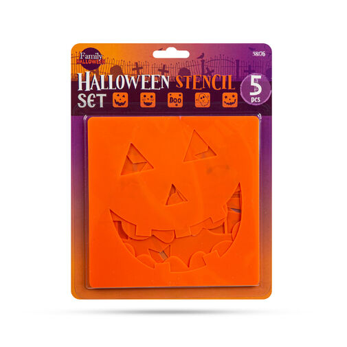 58176 • Sada halloweenskych šablón - 5 ks / balenie