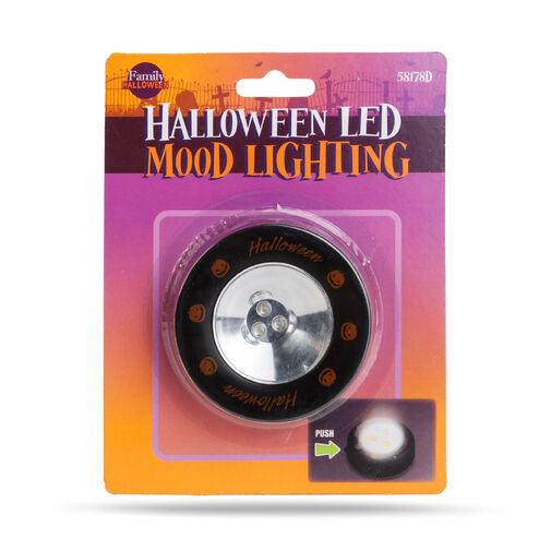 58178D • Halloweenske LED náladové osvetlenie - 3 LED - 3 x AAA - čierne, tekvica