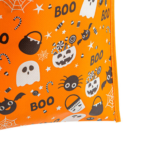 58183 • Sada halloweenskych darčekových tašiek - 27 x 31 cm - oranžová - 2 ks / balenie