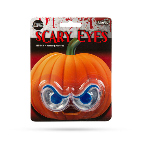58195B • Halloweenske strašidelné oči - červené LED - na batérie