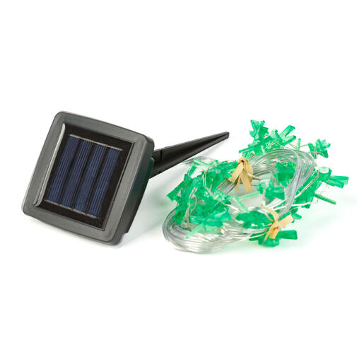 58220E • Solárna LED svetelná reťaz – vážka – 2,4 m – 25 LED – teplá biela