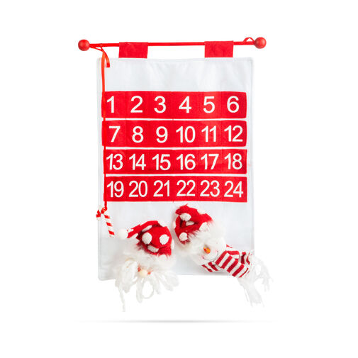 58265 • 3D Adventný kalendár - mikuláš, snehuliak - 50 x 39 cm