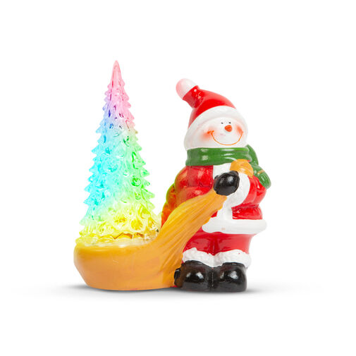 58272 • Vianočná RGB LED dekorácia - snehuliak - 13 x 7 x 15 cm