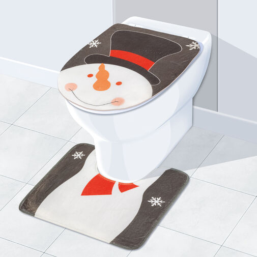 58281B • Vianočná dekorácia na WC sedadlo
