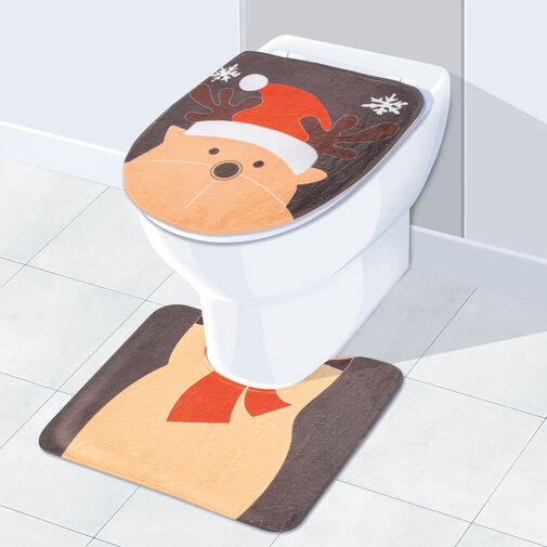 58281C • Vianočná dekorácia na WC sedadlor