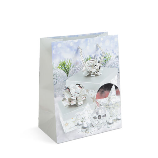 58301 • Vianočná darčeková taška - papier - 178 x 102 x 228 mmm - 4 druhy / balenie