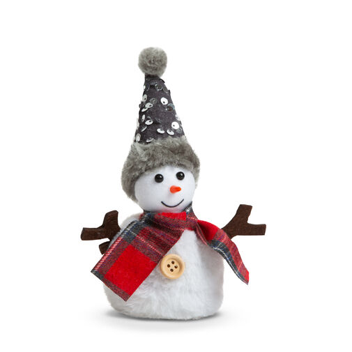 58377 • Vianočná dekorácia - snehuliak - 19 cm - 2 druhy