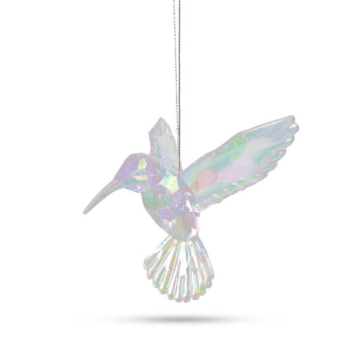 58521 • Vianočná ozdoba - irizujúci, akrylový kolibrík - 95 x 100 x 65 mm