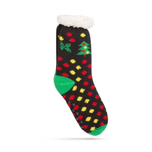 58651 • Vianočná ponožka - protišmyková, dospelá veľkosť - 3 druhy vzoru