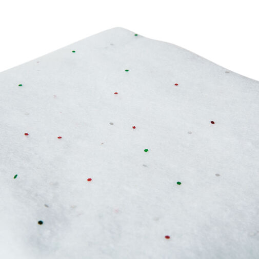 58694 • Vianočná trblietavá snehová pokrívka - 100 x 80 cm