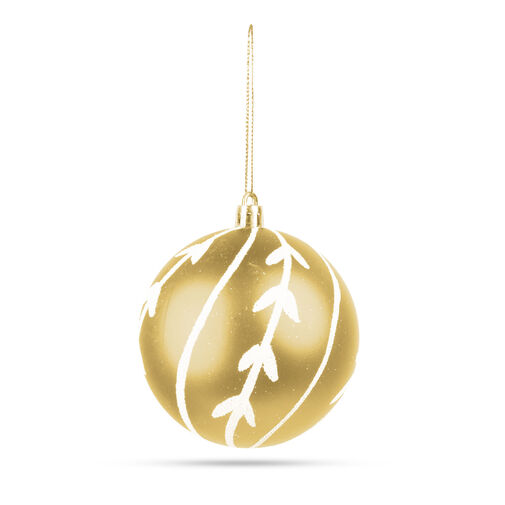 58763A • Sada ozdôb na vianočný strom - gule - zlaté - 6 ks / balenie