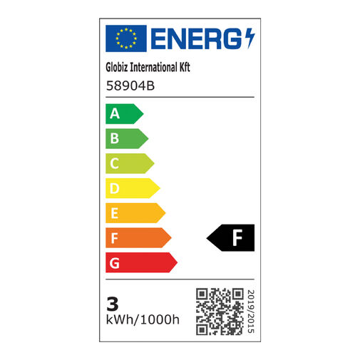 58904B • Sveteľný záves - 100 ks studených bielych microLED - 3 x 1 m - 230V - s diaľkovým ovládačom