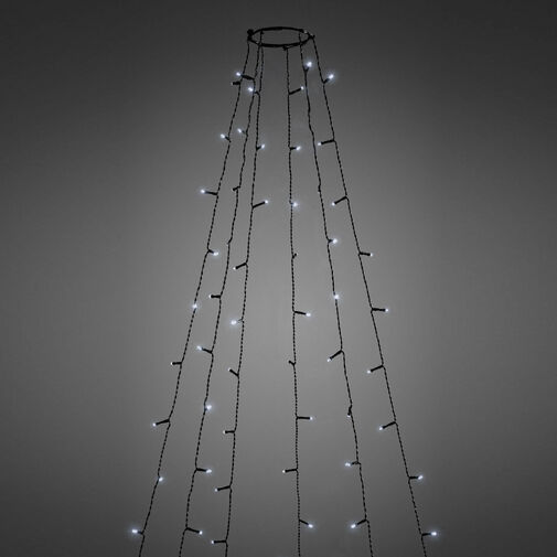 58931 • LED vianočný strom - 1,9 m - 120 LED, studená biela - IP44