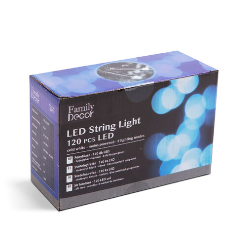 58931 • LED vianočný strom - 1,9 m - 120 LED, studená biela - IP44