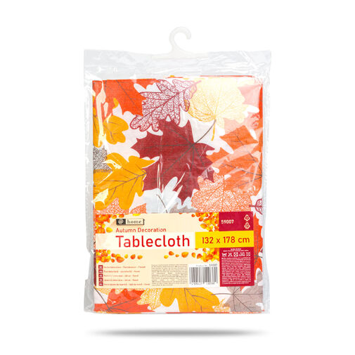 59007 • Jesenná dekorácia - obrus - flanel - 132 x 178 cm