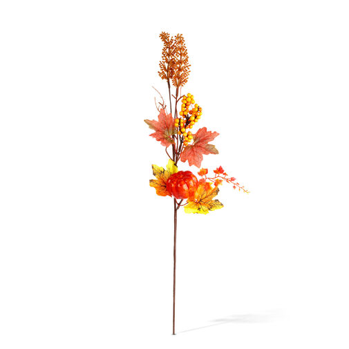 59039 • Jesenná dekorácia - vetva s bobuľami - 2 druhy - 62 cm  