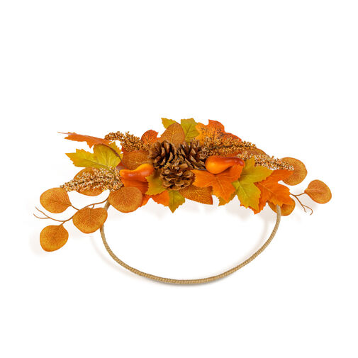 59041 • Jesenná dekorácia – veniec / ozdoba na dvere – 24 cm – 3 druhy