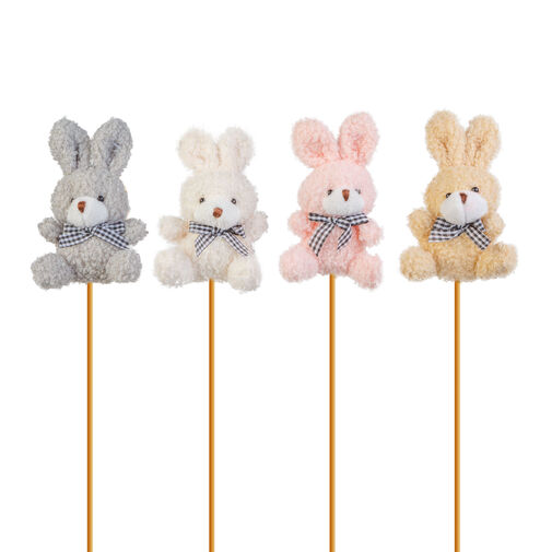 59509 • Zapichovacia dekorácia - zajačik - 50 x 12 cm - 4 druhy