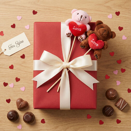 59510 • Zapichovacia dekorácia - medvedík - 59 x 4 cm - 6 druhov