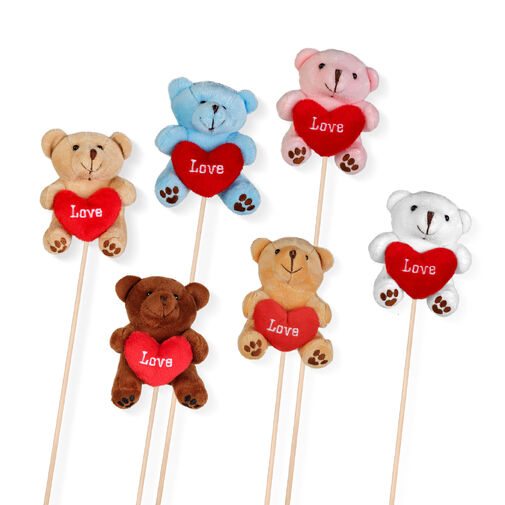 59510 • Zapichovacia dekorácia - medvedík - 59 x 4 cm - 6 druhov