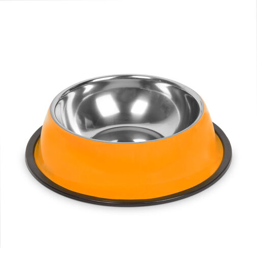 60005OR • Miska pre psy - 18 cm - oranžová
