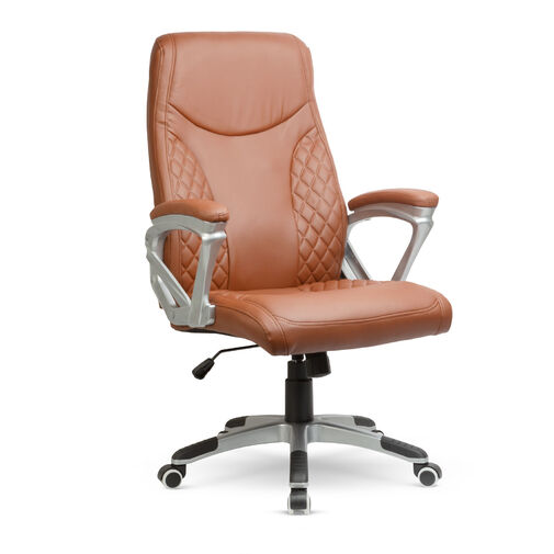 BMD1108BR • Prémiová kancelárska stolička - hnedá