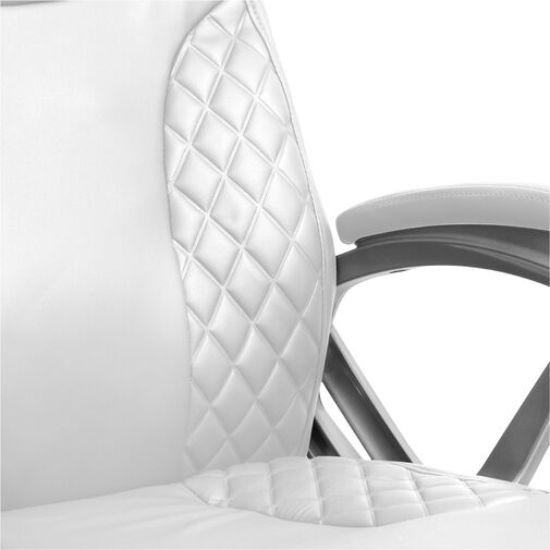 BMD1108WH • Prémiová kancelárska stolička - biela