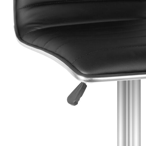 BMD1114 • Barová stolička - čierna - 42 x 36 cm / 42 x 28 cm