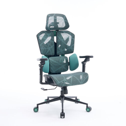 BMD1123GR • TitanMesh Pro kancelárska otočná stolička s bočnými vankúšmi - mätová - 119 x 72 x 73 cm
