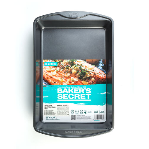 BS10005-S • Baker’s Secret Classic Line plech na pečenie – „S“ – 38,6 x 24,2 x 5,3 cm