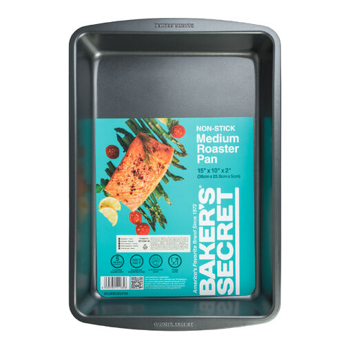 BS10241-M • Baker's Secret Essential Line plech na pečenie – „M“ – 42 x 28,5 x 5,1 cm