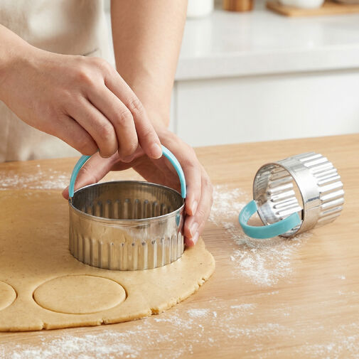 BS40169 • Baker's Secret – sada vykrajovačiek na sušienky – nerezová oceľ – 3 ks / sada