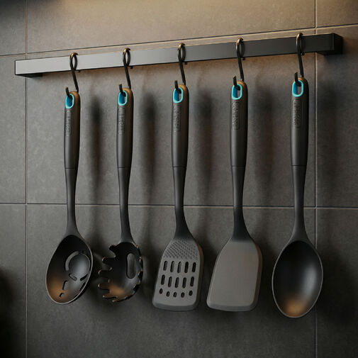 BS41104 • Baker's Secret kuchynský set nástrojov – nylon – 32 cm – 5-dielny