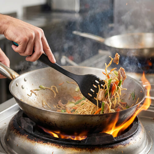 BS41161 • Baker's Secret kuchynská dierkovaná obracačka – nylon – 32,5 x 8,2 x 3,5 cm